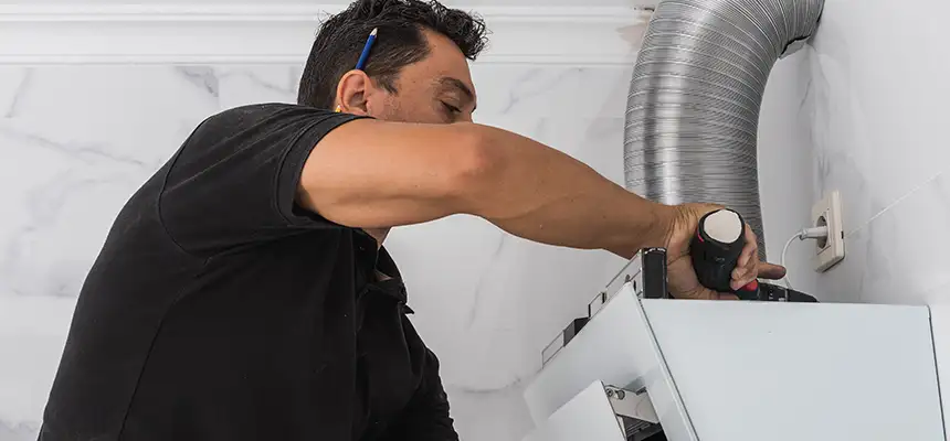Precision In-wall Dryer Vent Cleaning & Rerouting Corrections in Melbourne, FL