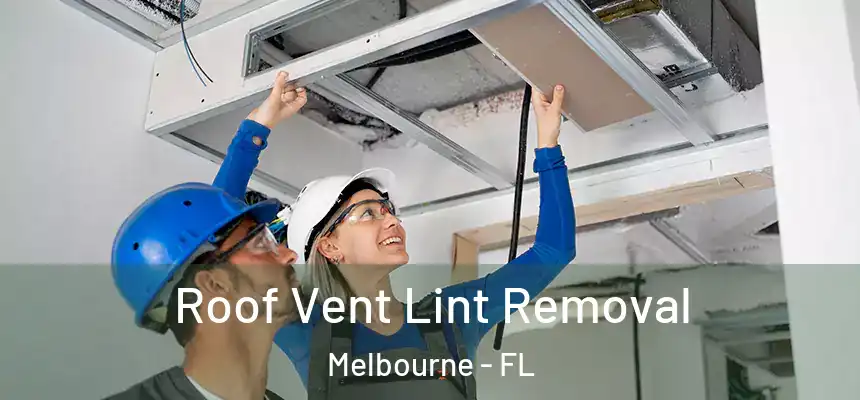 Roof Vent Lint Removal Melbourne - FL